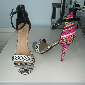 Chinese laundry ankle strap heel